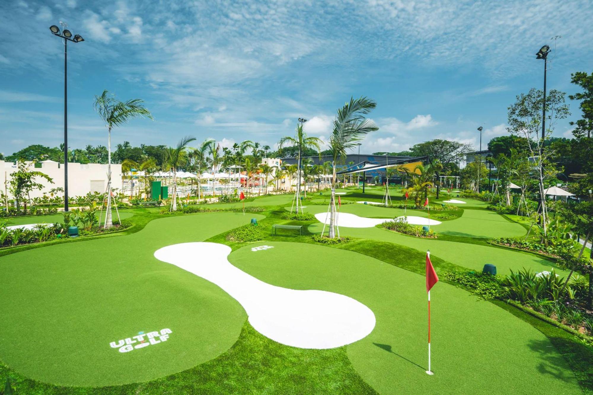Shangri-La Rasa Sentosa, Сингапур Экстерьер фото Golf course at the 2017 SEA Games