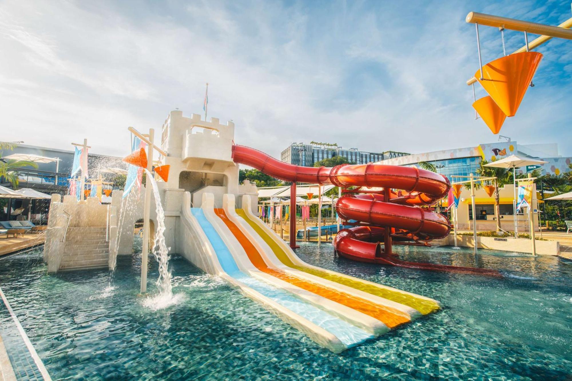 Shangri-La Rasa Sentosa, Сингапур Экстерьер фото Splash Island